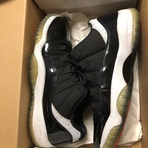 🖤 Jordan 11 Lows Black/Infrared 🖤 (Big Kids)